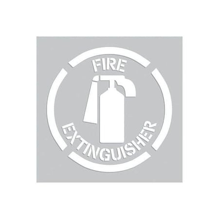 Accuform Floor Marking Stencil PMS214